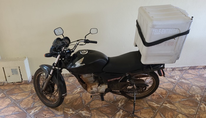 Três Barras – Motocicleta furtada em Guaraniaçu é recuperada na PR 471